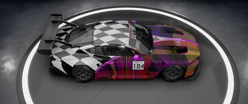 My project for course: Intro to 3D Livery Design: Decals for Digital Cars 1