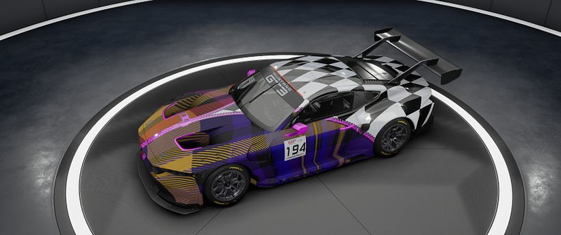 My project for course: Intro to 3D Livery Design: Decals for Digital Cars 3