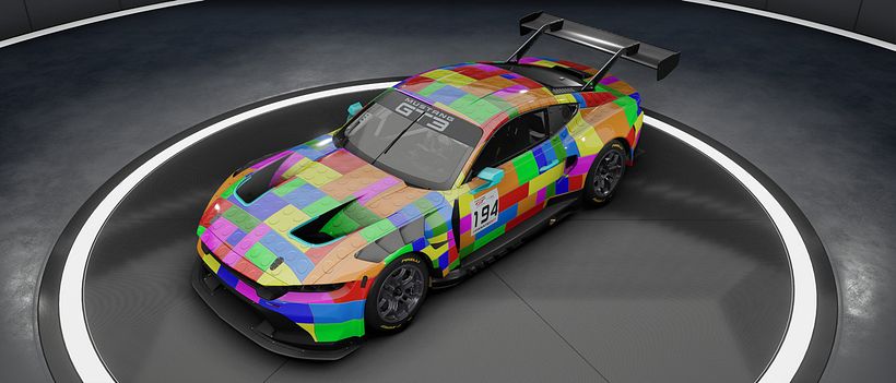 My project for course: Intro to 3D Livery Design: Decals for Digital Cars 6