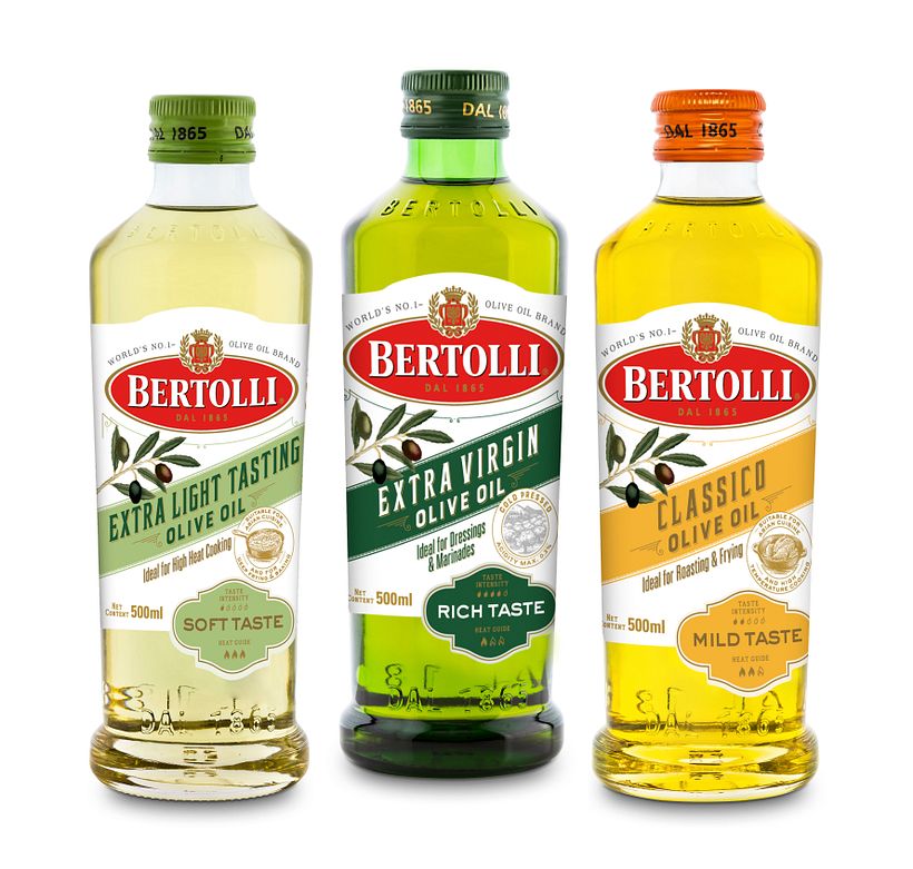 Aceites Bertolli 500ml