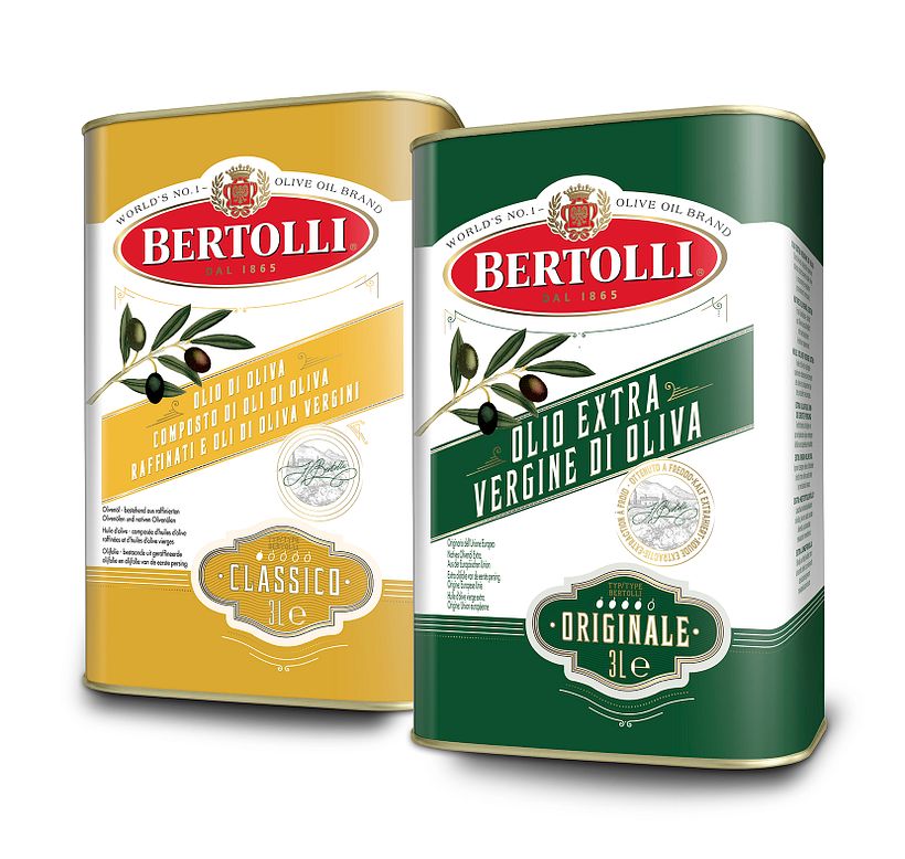 Latas Bertolli 3L