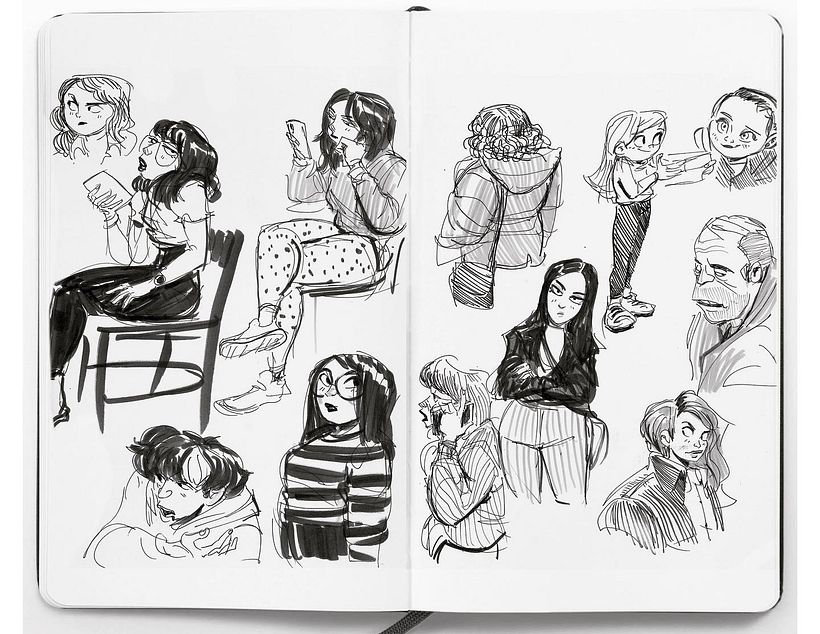 Marker sketches  1
