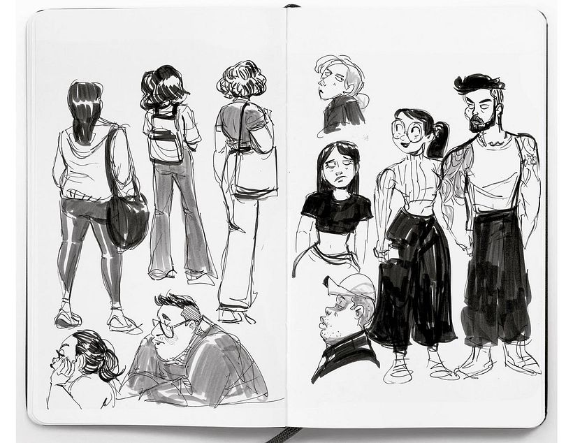 Marker sketches  2