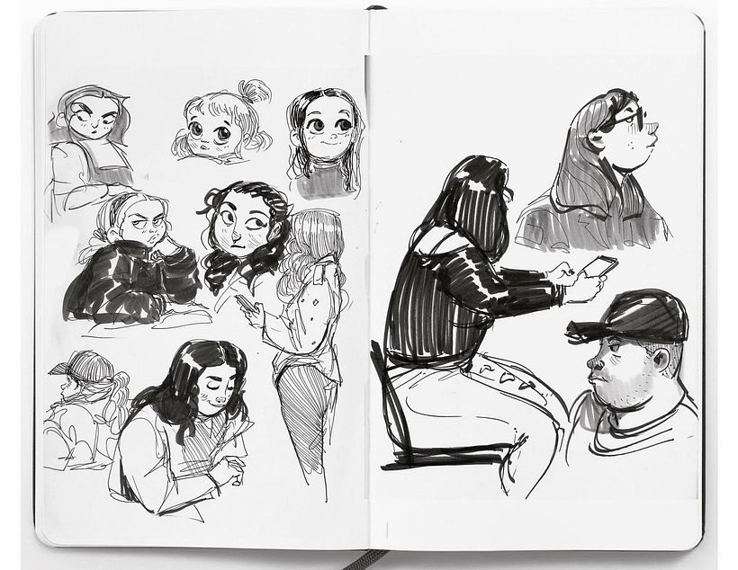 Marker sketches  3