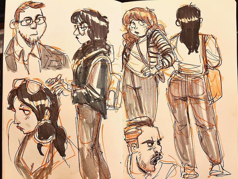 Marker sketches  4