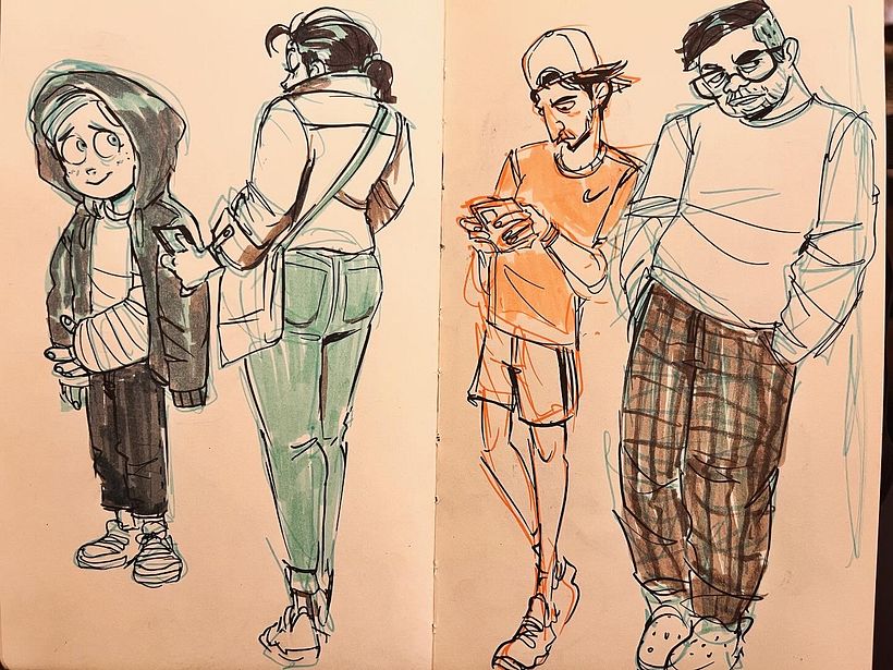 Marker sketches  6
