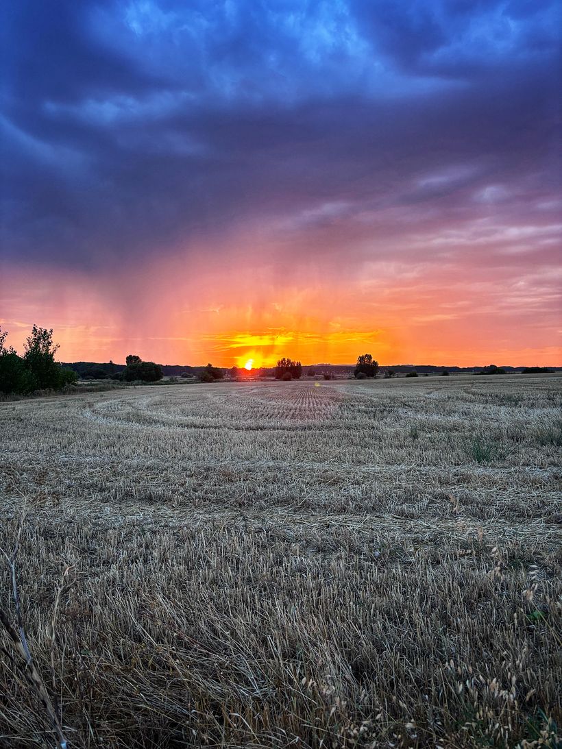 Atardecer de pueblo
