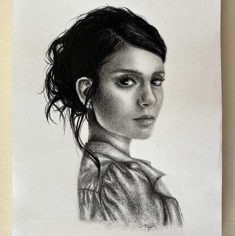 My project for course: Realistic Portrait with Graphite Pencil 3