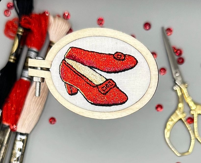 Bordado en miniatura @silviapeligro 20