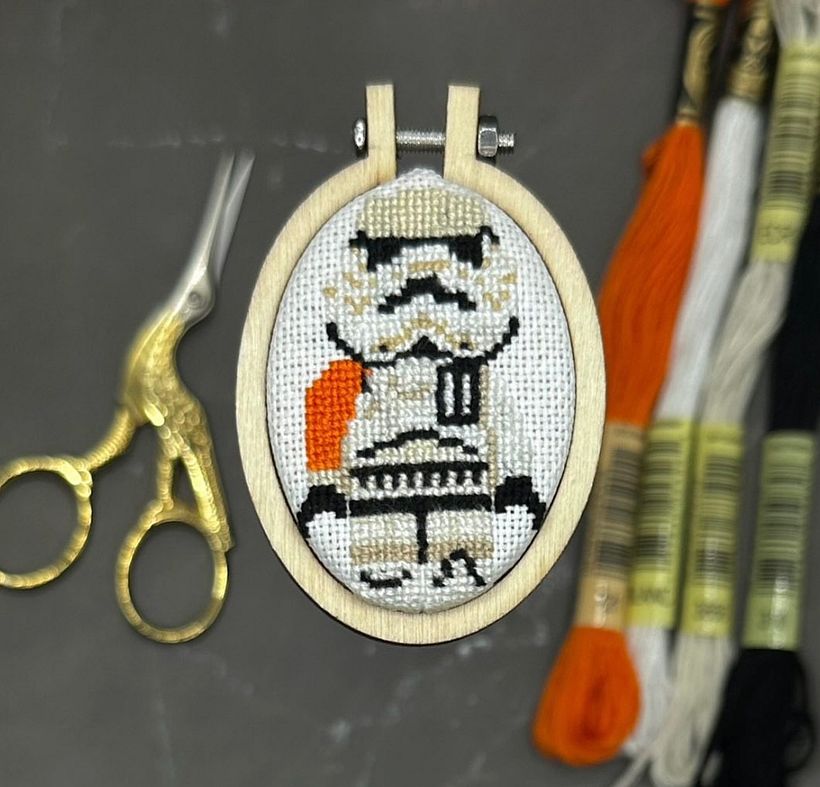 Bordado en miniatura @silviapeligro 24