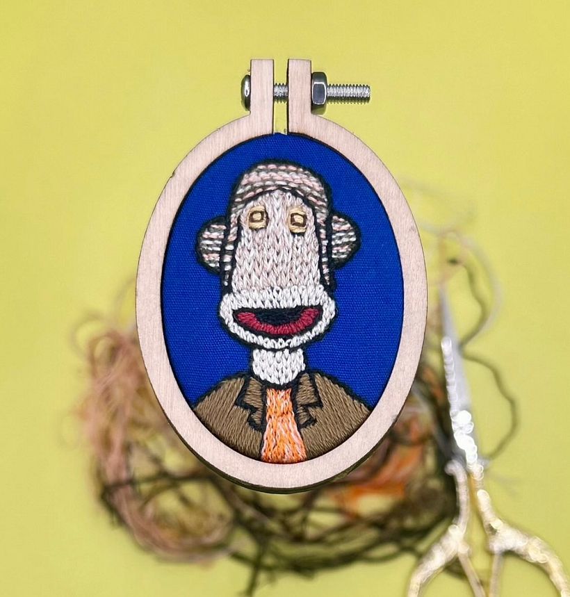 Bordado en miniatura @silviapeligro 30