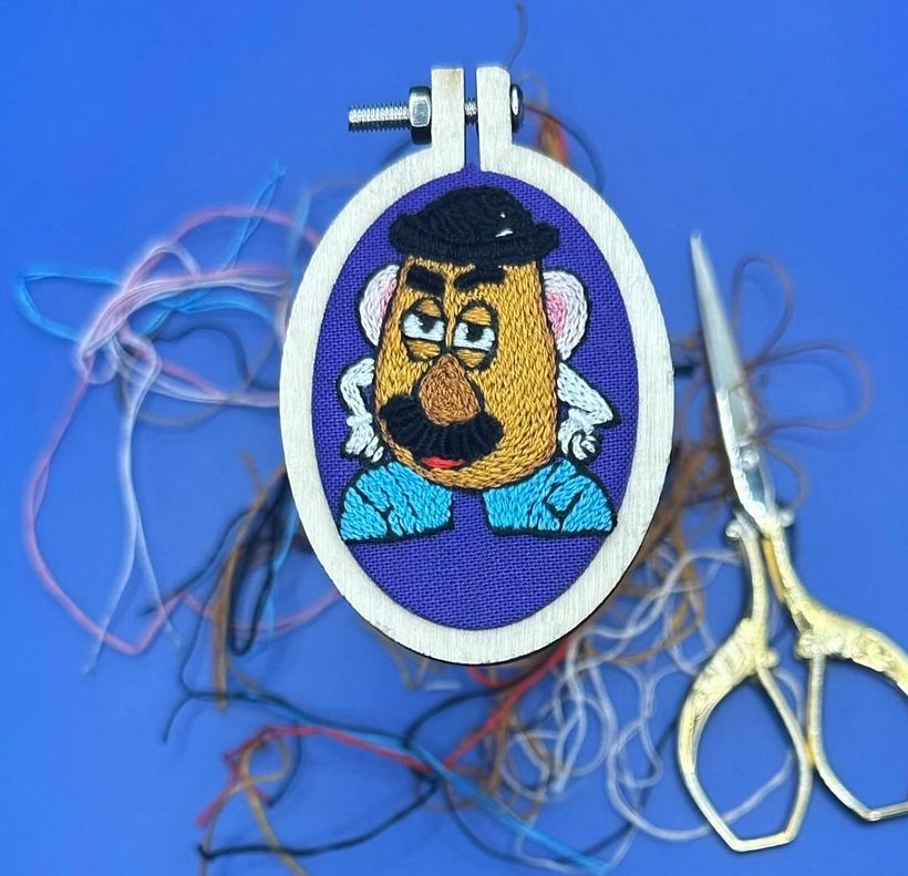 Bordado en miniatura @silviapeligro 32