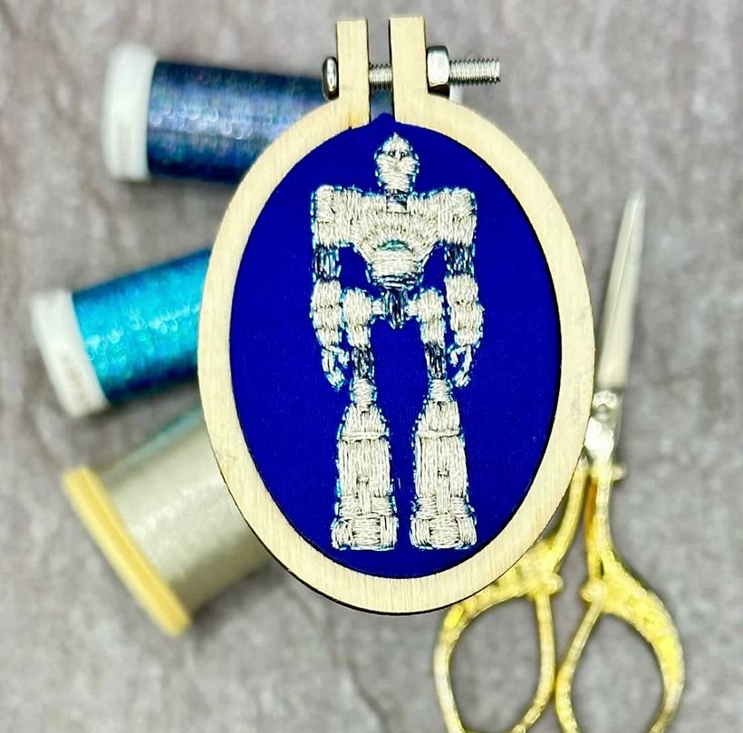 Bordado en miniatura @silviapeligro 33