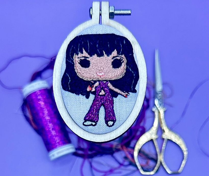 Bordado en miniatura @silviapeligro 35
