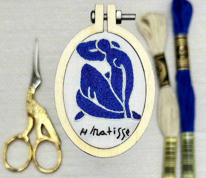 Bordado en miniatura @silviapeligro 36