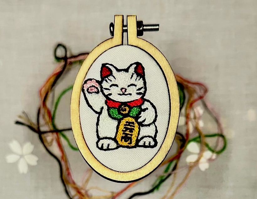 Bordado en miniatura @silviapeligro 38
