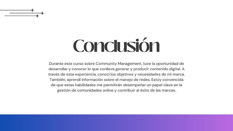 Mi proyecto del curso: Introducción al community management 1