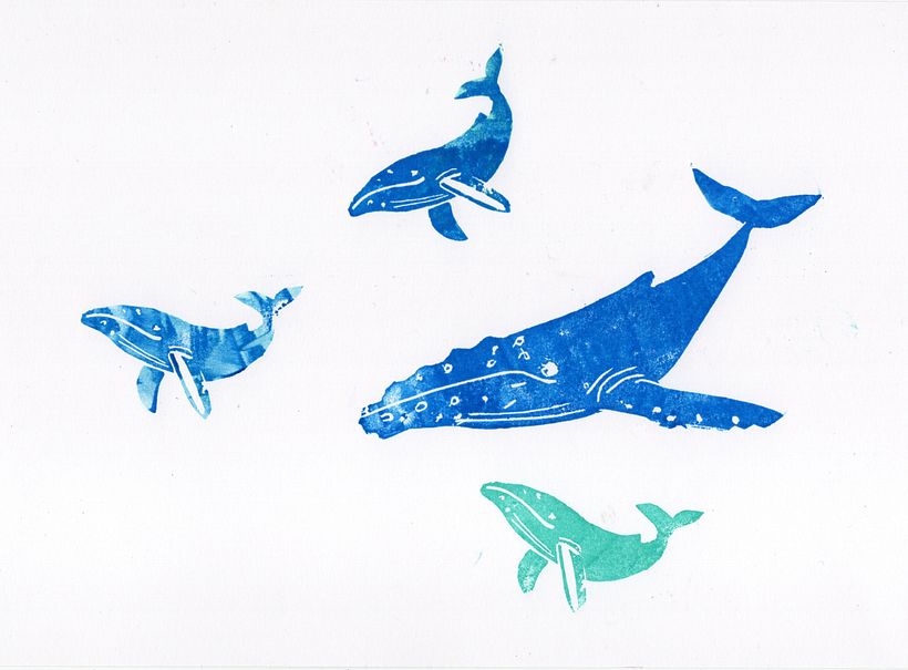 My project for course: Carved Stamps for Illustrated Compositions 4