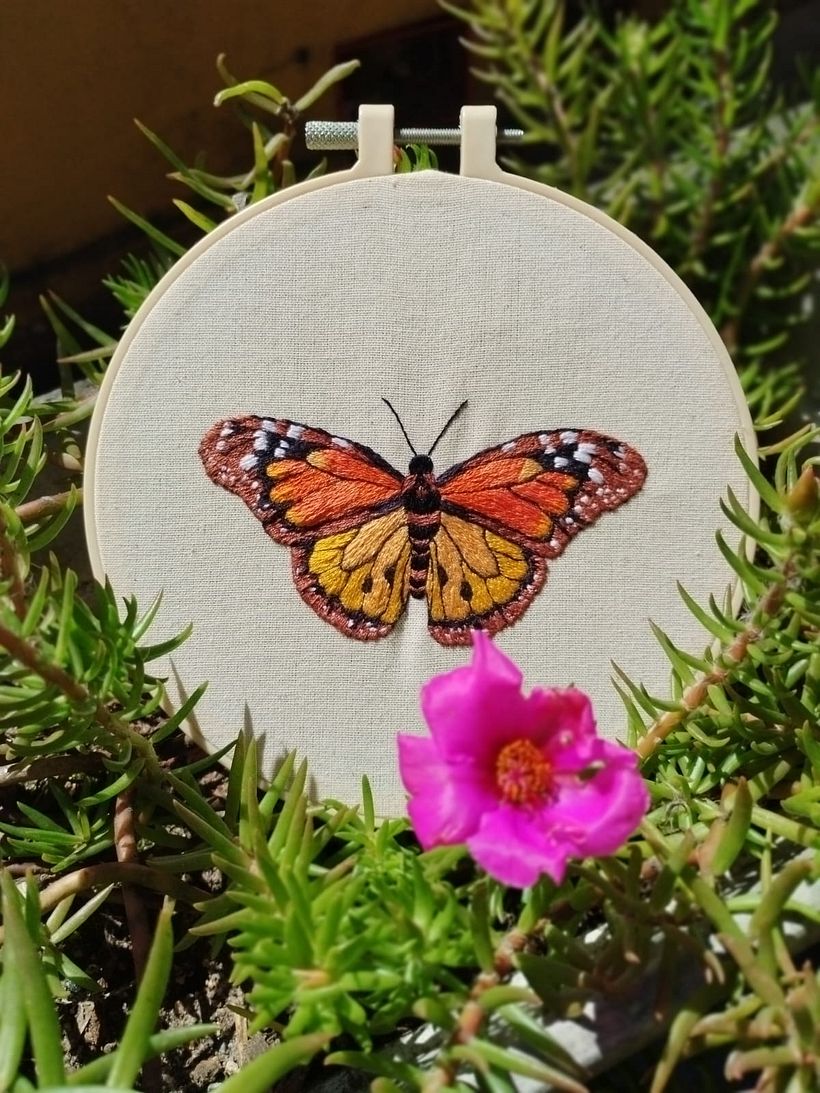 Meu projeto do curso: Técnicas de bordado realista 1