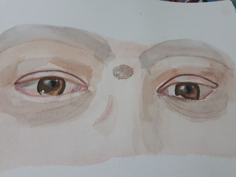 Mi proyecto del curso: Dibujos con acuarela: cómo pintar ojos expresivos 3