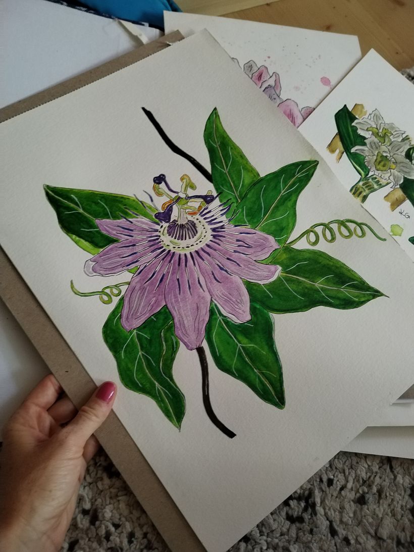 My project for course: Botanical Sketchbooking: A Meditative Approach 5
