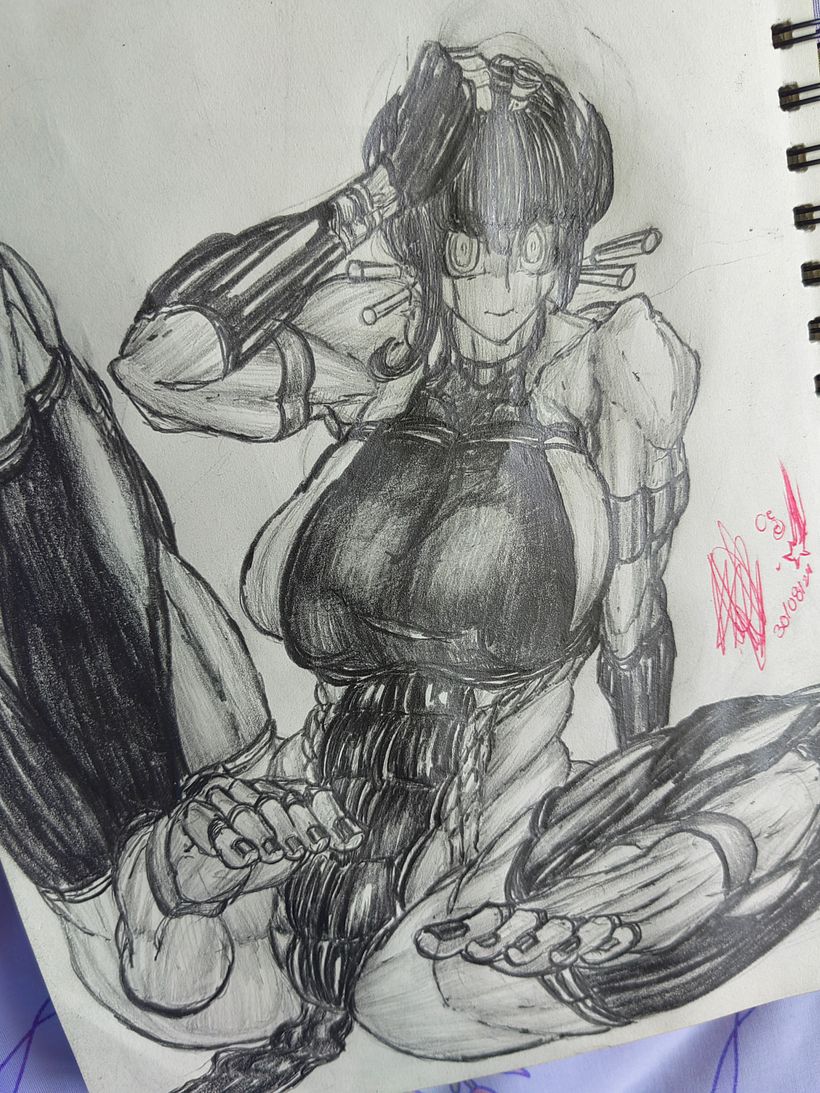 Dibujo de OC aleatorio. 2