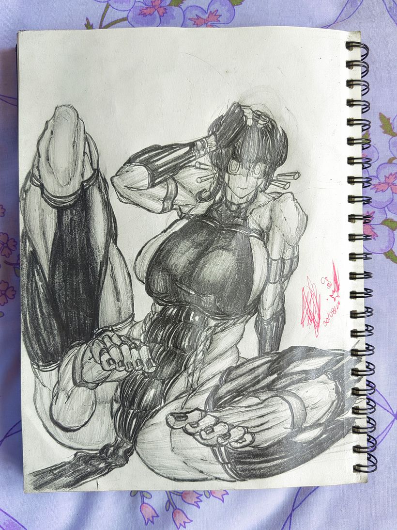 Dibujo de OC aleatorio. 3