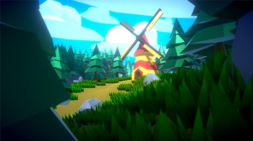 My project for course: Low Poly Set Modeling for Video Games 1