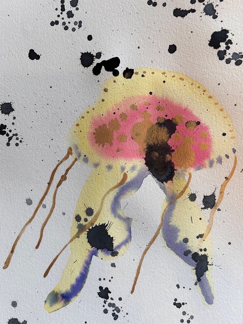 My project for course: Modern Watercolor Techniques 2