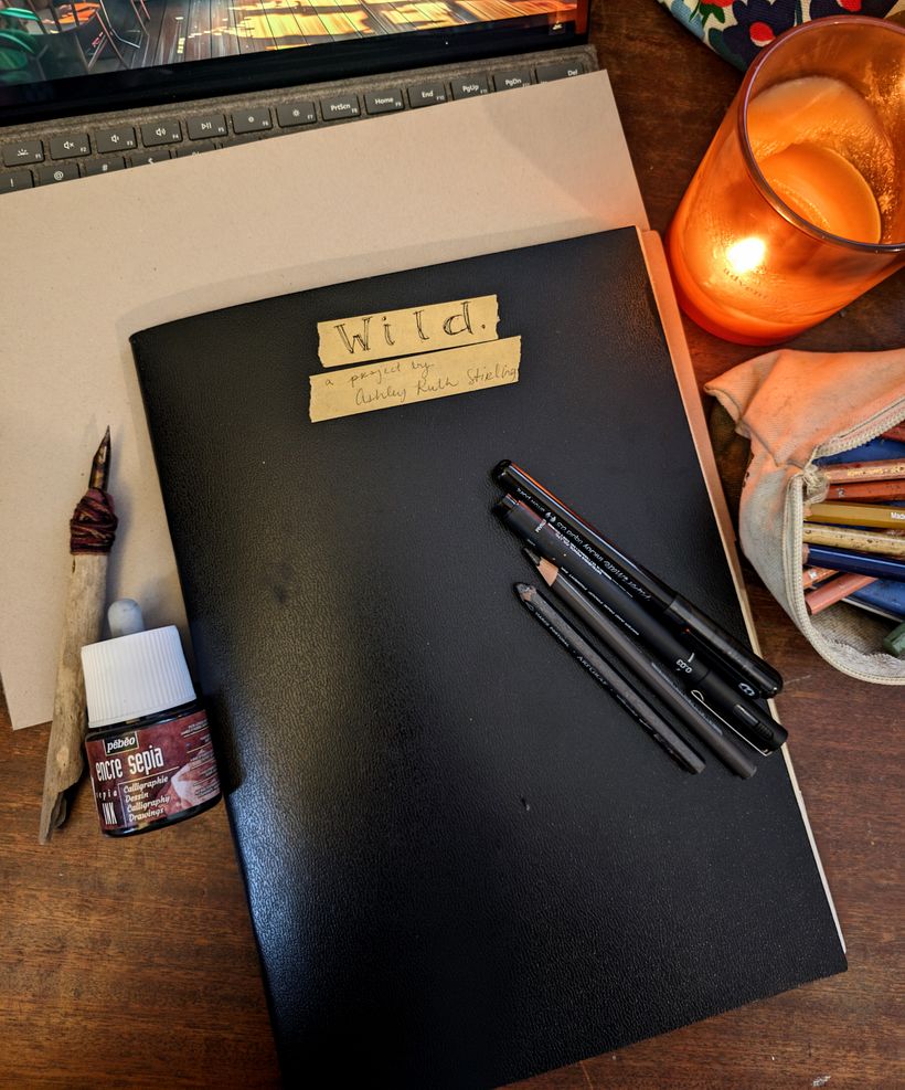 Naming my project and gathering supplies.