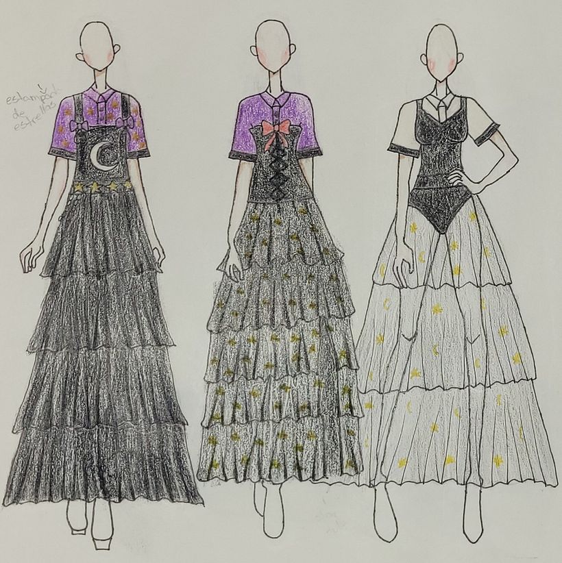 Mi proyecto del curso: Ilustración de bocetos de moda 2
