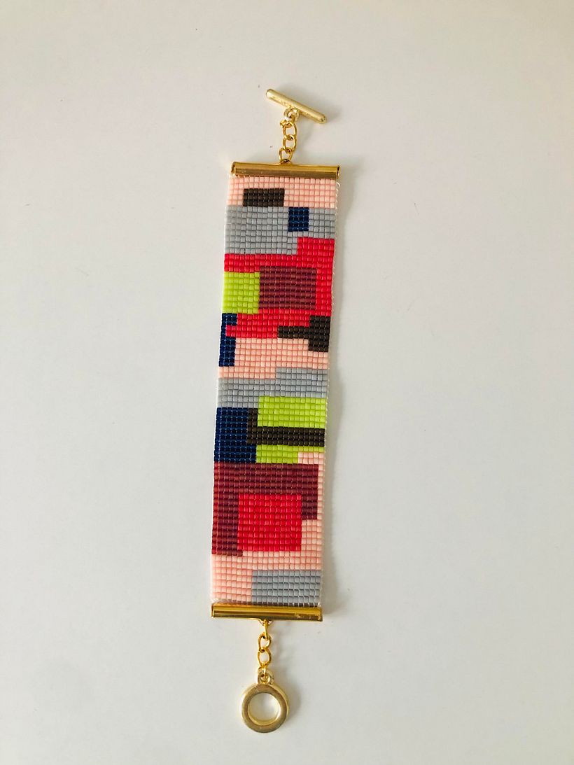 My project for course: Beaded Jewelry Design: Weave Elegant Patterns 4