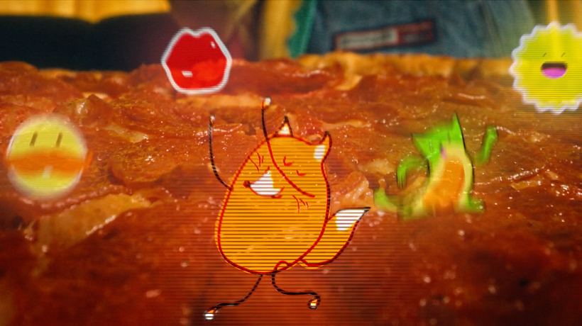 Papa Johns „The Happy“-Zutat. 6