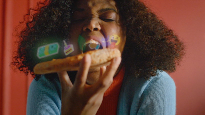 Papa Johns „The Happy“-Zutat. 8