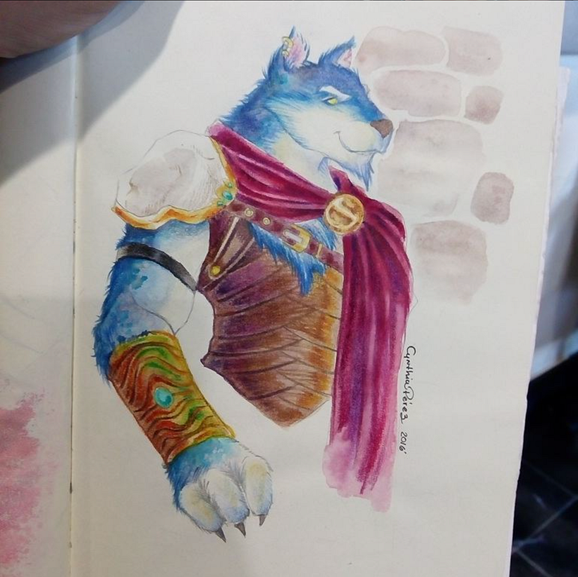 Acuarelas - Traditionele illustratie