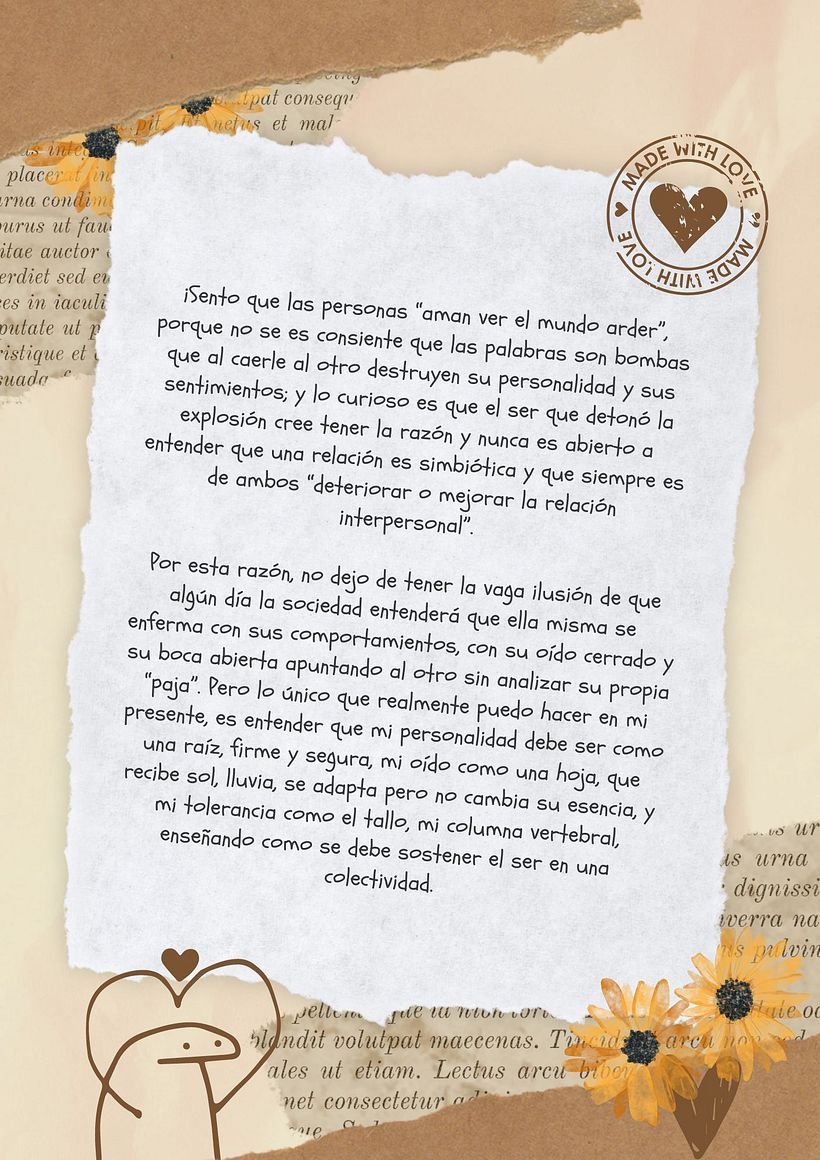 My project for course: Writing Exercises: From the Blank Page to Everyday Practice 2