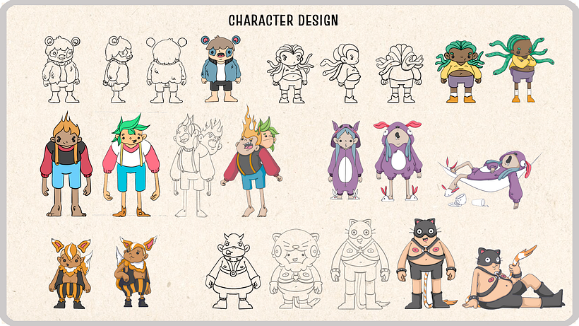 Mi proyecto del curso: Introducción al diseño de personajes para animación y videojuegos 3
