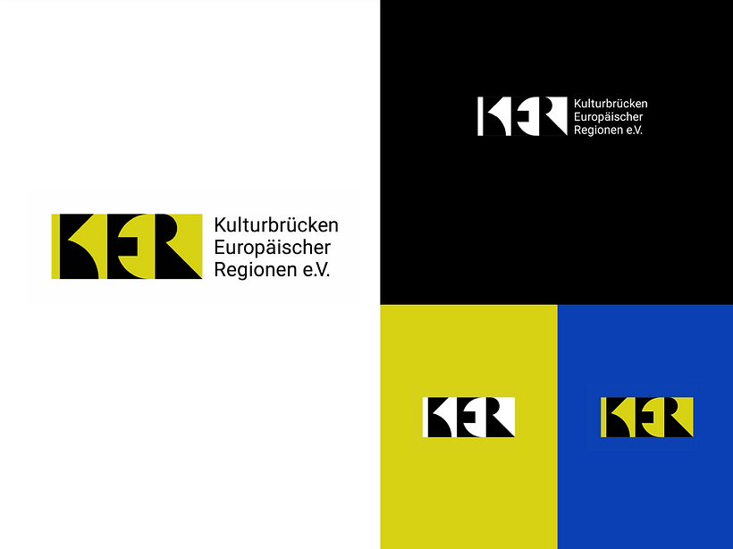 Logodesign für den KER e.V. | Farbanwendungen