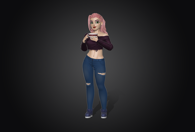 My project for course: ZBrush: Modeling of a Stylized Character 4