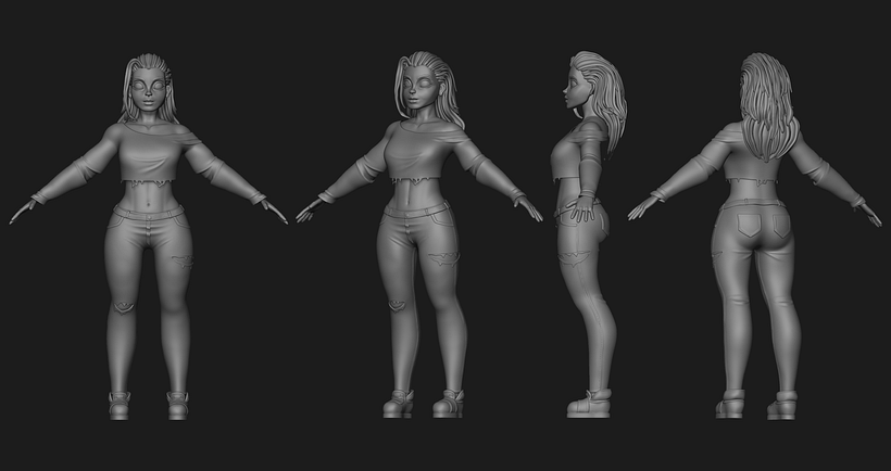 My project for course: ZBrush: Modeling of a Stylized Character 1