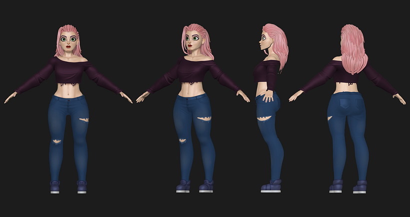 My project for course: ZBrush: Modeling of a Stylized Character 2