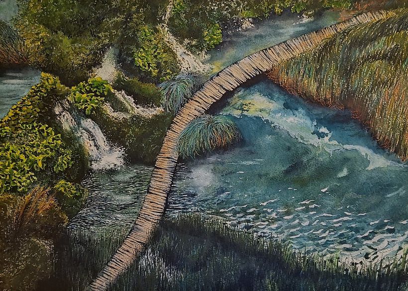 My project for course: Painting Realistic Watercolor Landscapes 1