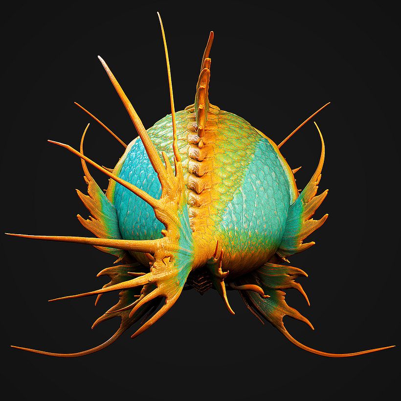 Fish - 3D Creature Model - Stylized 5