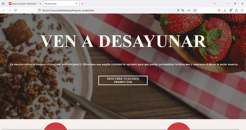 Mi proyecto del curso: Introducción al Desarrollo Web Responsive con HTML y CSS 3