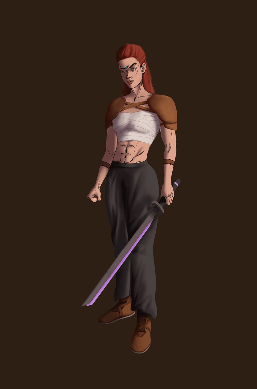 My SECOND project for course: Concept Art: Character Design & Worldbuilding 3