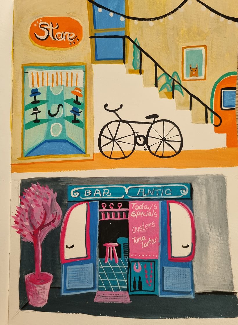 Mi proyecto del curso: Sketchbook pictórico en gouache 6
