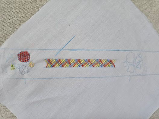 prueba de diseño con muestra de puntos