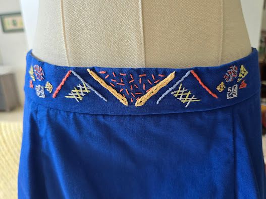 My project for course: Basic Embroidery Techniques: Stitches, Compositions, and Color Ranges 6