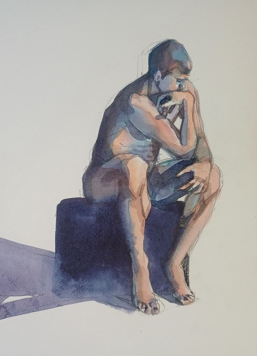 My project for course: The Human Figure in Watercolor 1