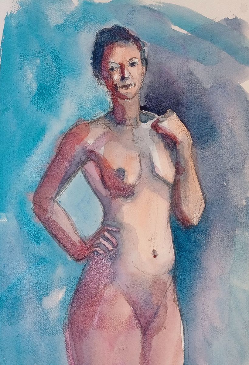 My project for course: The Human Figure in Watercolor 2